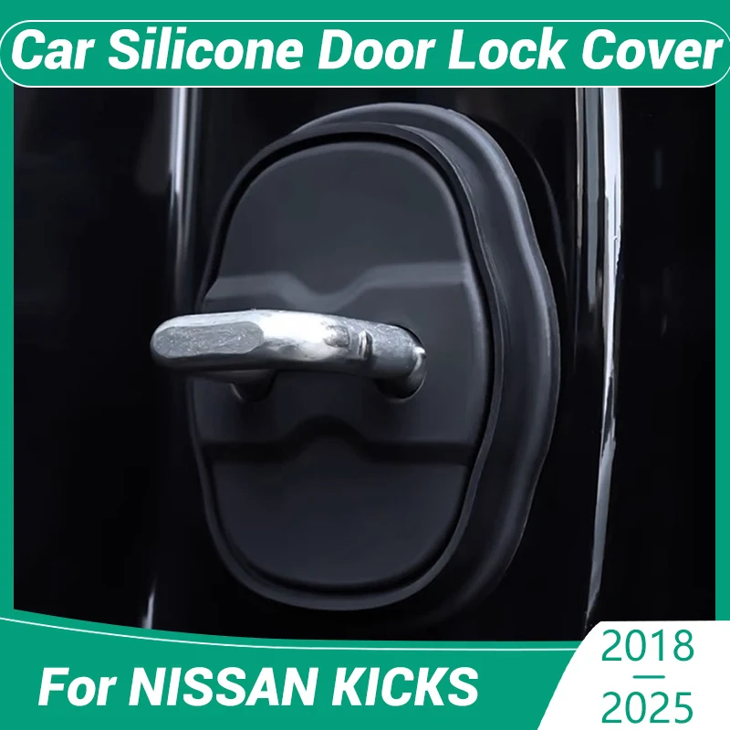 Для NISSAN KICKS 2018-2025 украшение автомобиля защитная крышка дверного замка украшения аксессуары силиконовая немая амортизирующая подушка
Для NISSAN KICKS 2018-2025 украшение автомобиля защитная крышка дверного замка украшения аксессуары силиконовая немая амортизирующая подушка