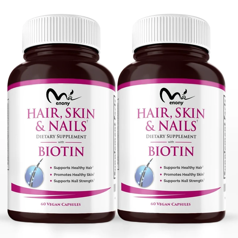 Hair, skin, and nail vitamins contain biotin - containing 26 vitamins, minerals, and herbal extracts -60 capsules in one package
Hair, skin, and nail vitamins contain biotin - containing 26 vitamins, minerals, and herbal extracts -60 capsules in one package