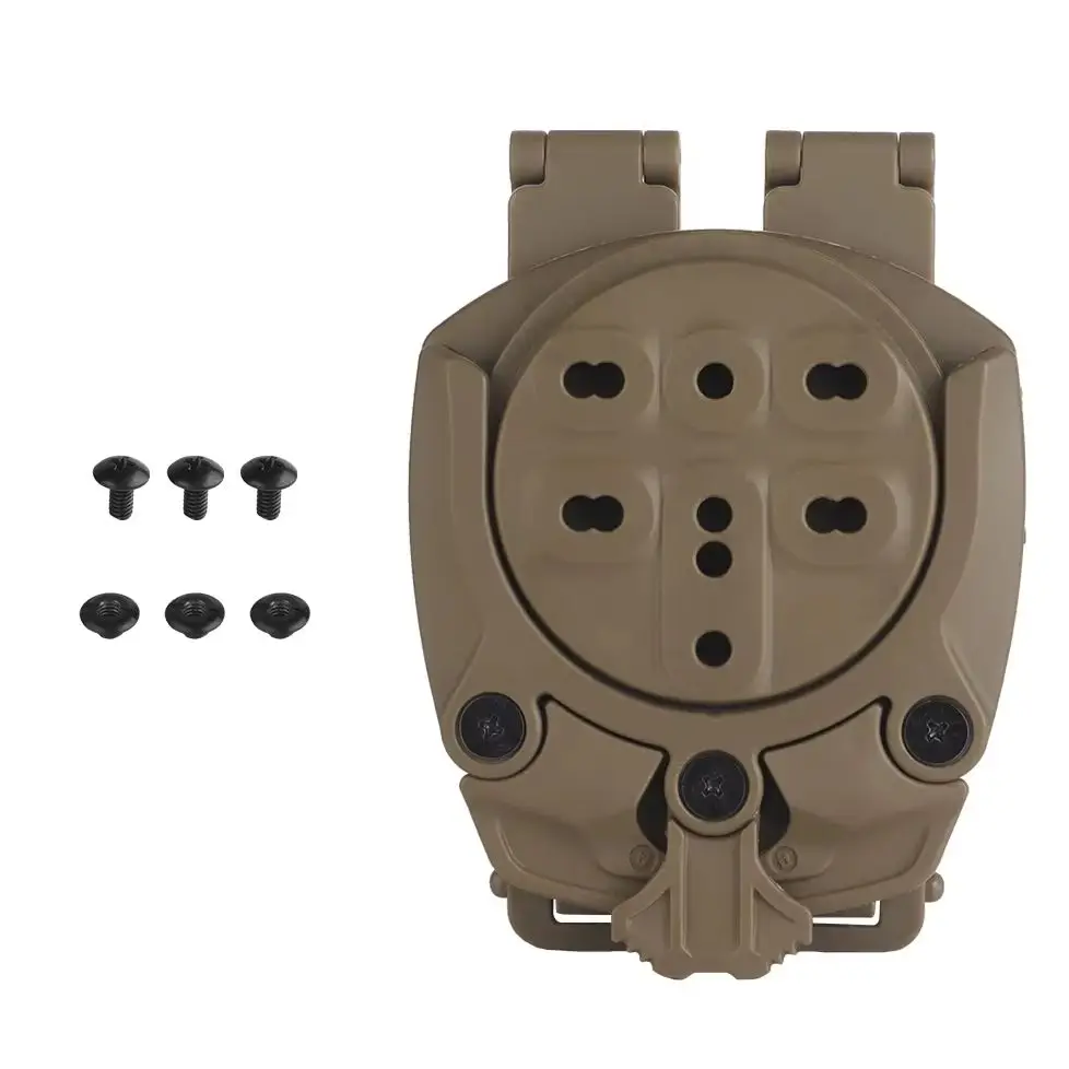 Tactical Holster Adapter 360 Degree Quick Release Modular Design Holster Adapter Adjustment Molle System Pistol Platform
Tactical Holster Adapter 360 Degree Quick Release Modular Design Holster Adapter Adjustment Molle System Pistol Platform 