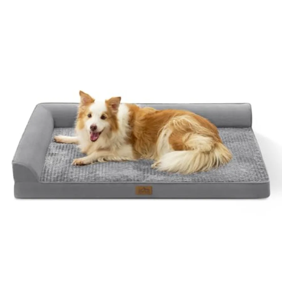 Orthopedic Dog Bed for Extra Large Dog 44x32 ch XL Pet Sofa Bolster Foam Bed with Sides Non-Slip and Egg-Crate Big Dog Couch Be
Orthopedic Dog Bed for Extra Large Dog 44x32 ch XL Pet Sofa Bolster Foam Bed with Sides Non-Slip and Egg-Crate Big Dog Couch Be