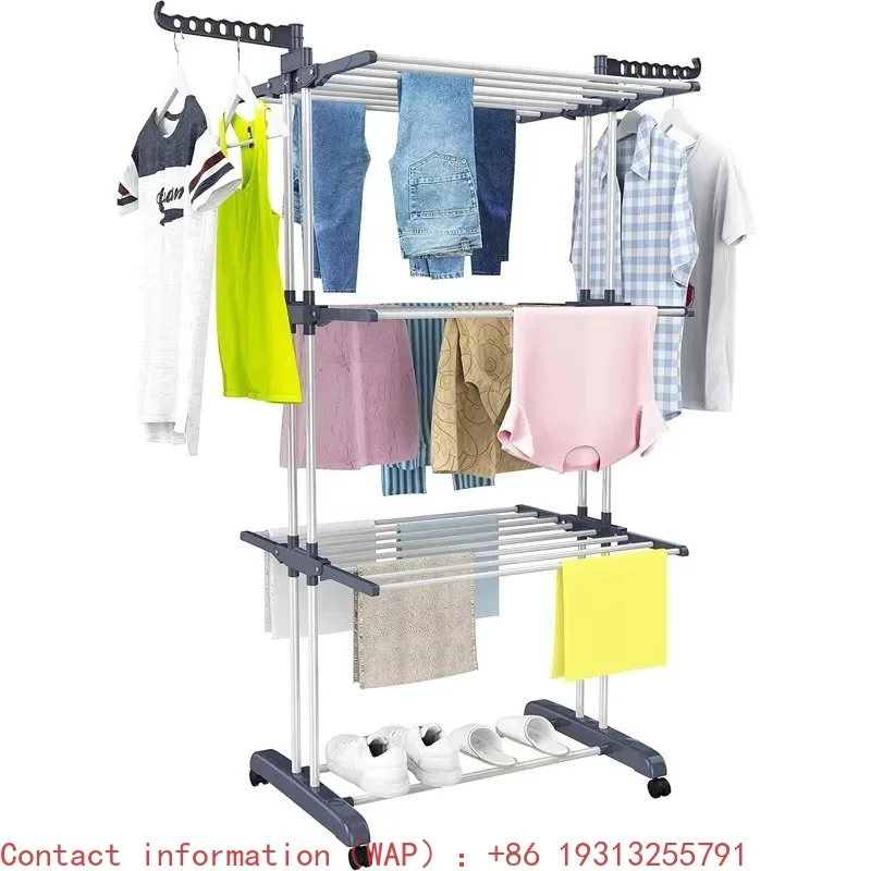 【Best-selling】Hot Sale Foldable Home Drying Rack Stainless Steel Metal Space Saving Washing Rack
【Best-selling】Hot Sale Foldable Home Drying Rack Stainless Steel Metal Space Saving Washing Rack