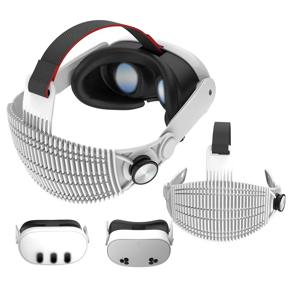 Для Meta Quest 3/3S силиконовый регулируемый ремешок на голову, совместимый с удобным сбросом давления, дышащий, удобный дизайн с откидной спинкой
Для Meta Quest 3/3S силиконовый регулируемый ремешок на голову, совместимый с удобным сбросом давления, дышащий, удобный дизайн с откидной спинкой