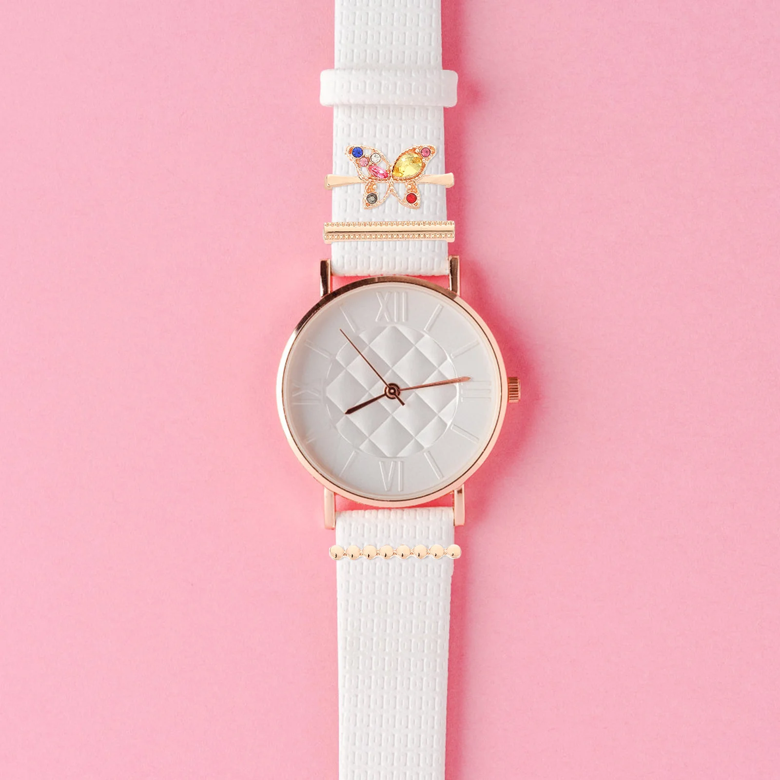 1Set Watch Charm Decoration Firm Alloy Resin Material Tiny Watchband Accessory for Personalized Style Perfect Fit
1Set Watch Charm Decoration Firm Alloy Resin Material Tiny Watchband Accessory for Personalized Style Perfect Fit