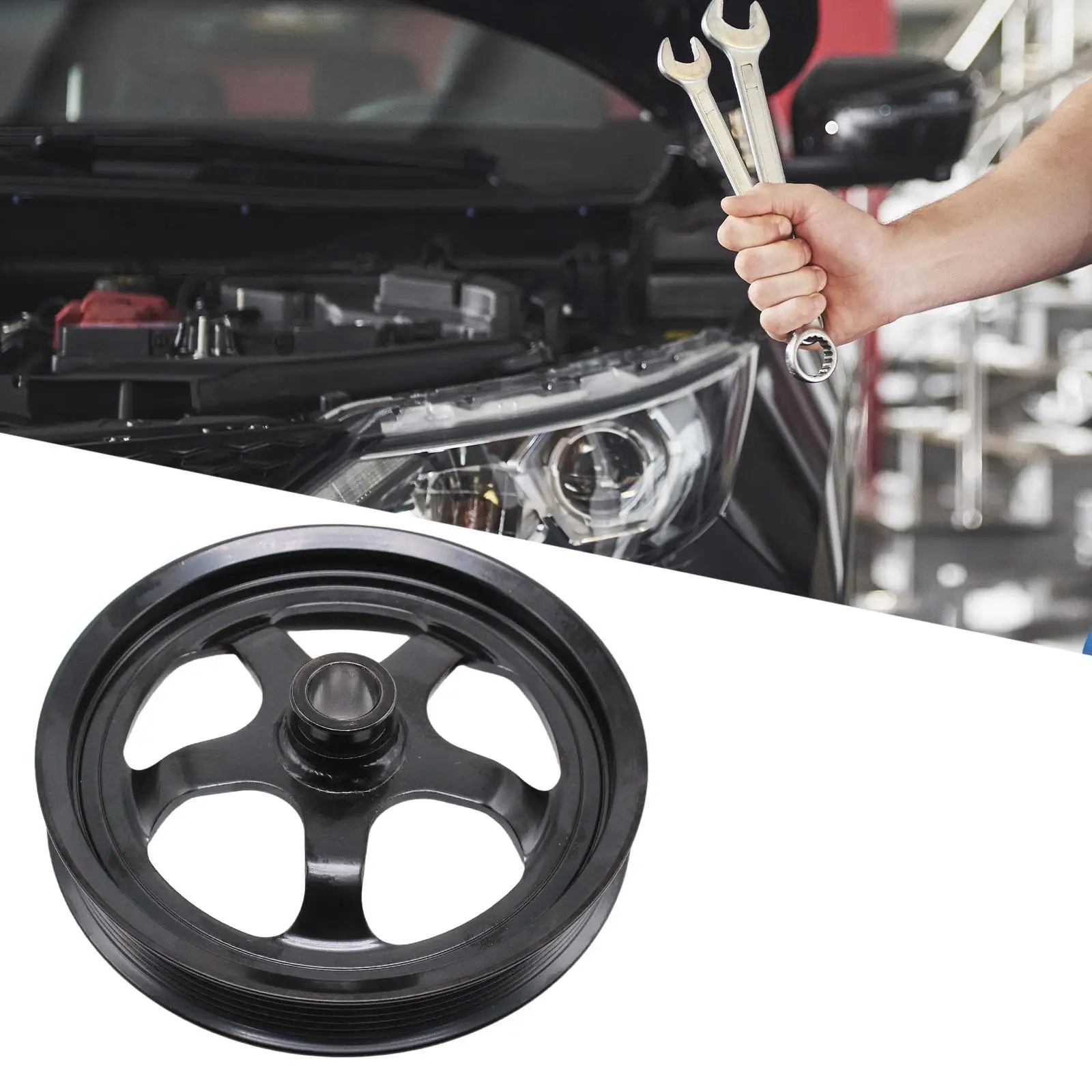 Power Steering Pump Pulley High Performance 12559885 Automotive Accessories Metal Directly Replace Easy to Install
Power Steering Pump Pulley High Performance 12559885 Automotive Accessories Metal Directly Replace Easy to Install