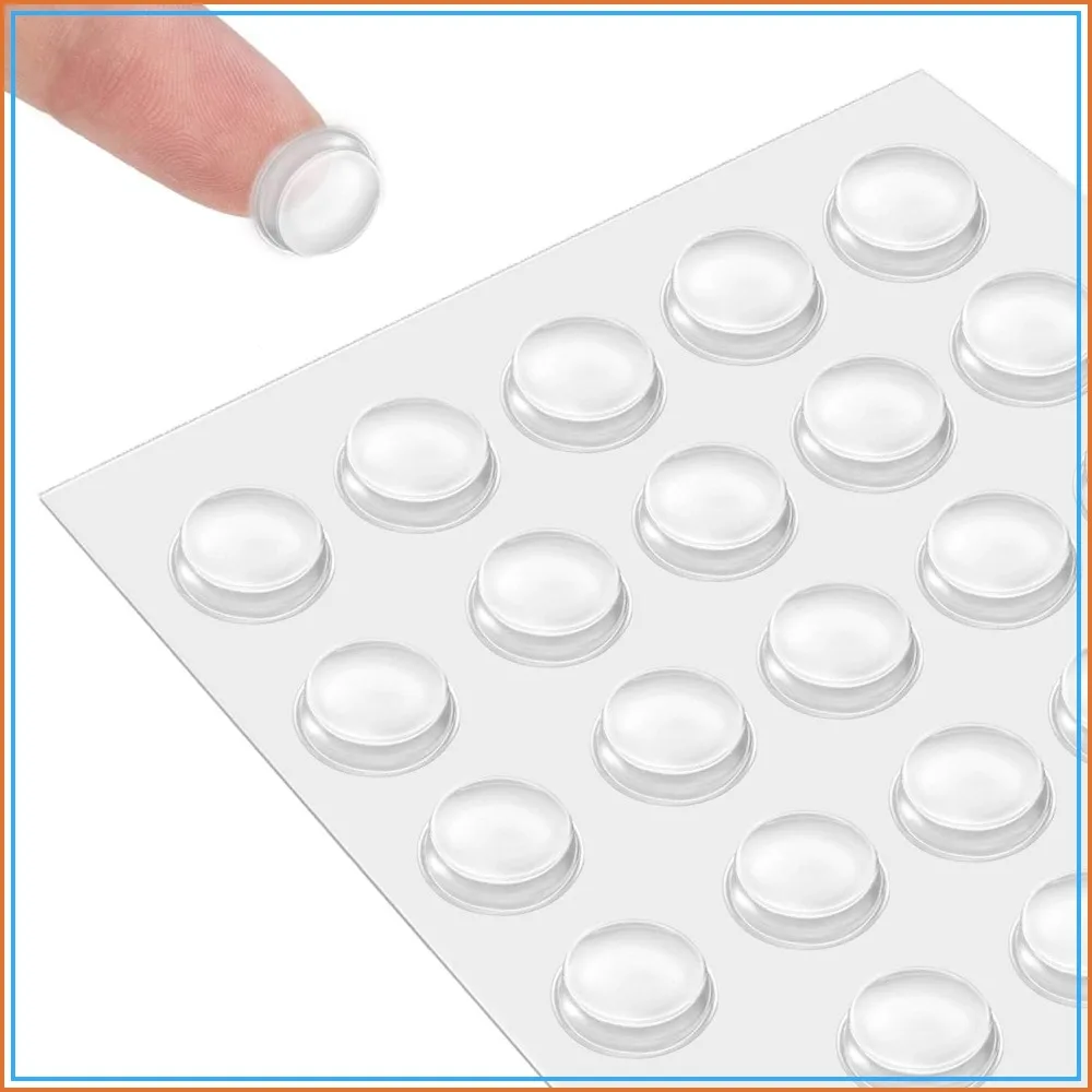 Silicone 160 Pcs Cabinet Door Bumpers, 1/2" Round Self Adhesive Clear for Kitchen Drawers
Silicone 160 Pcs Cabinet Door Bumpers, 1/2" Round Self Adhesive Clear for Kitchen Drawers