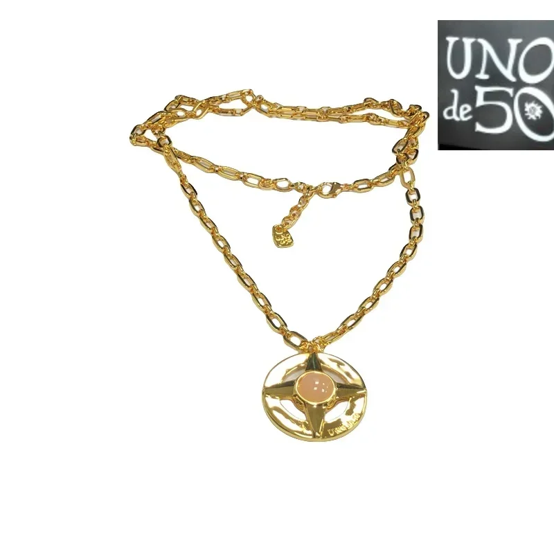 2024 Selling Exquisite High Quality UNO DE 50 Fashion Classic 925 Necklace Jewelry Romantic Holiday Gift
2024 Selling Exquisite High Quality UNO DE 50 Fashion Classic 925 Necklace Jewelry Romantic Holiday Gift