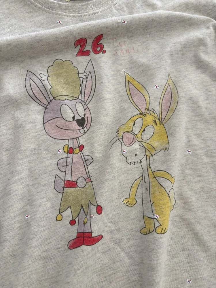 East Gate Ins Retro Cartoon Print Loose Short Sleeve T-Shirt Casual Top for Men And Women Summer 2026 round Neck Other Material
East Gate Ins Retro Cartoon Print Loose Short Sleeve T-Shirt Casual Top for Men And Women Summer 2026 round Neck Other Material