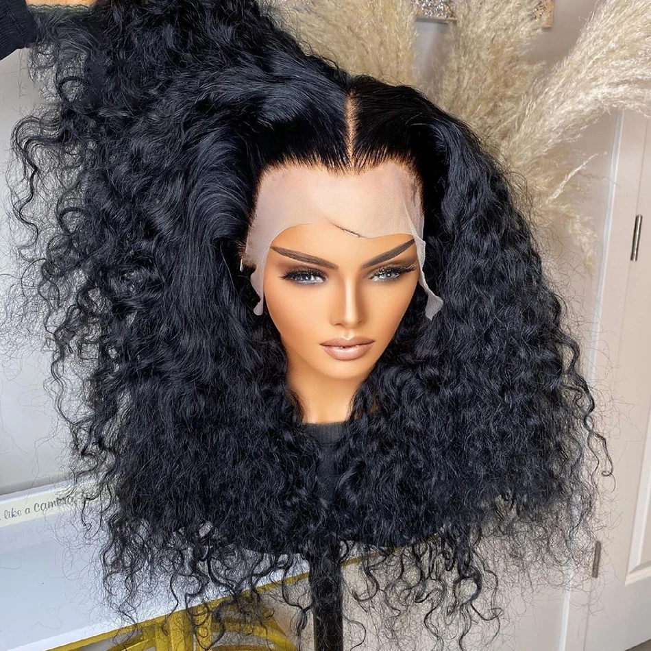 Soft 26“ Long Glueless Natural Black 180Density Kinky curly Lace Front Wig For Women BabyHair Preplucked Heat Resistant Daily
Soft 26“ Long Glueless Natural Black 180Density Kinky curly Lace Front Wig For Women BabyHair Preplucked Heat Resistant Daily