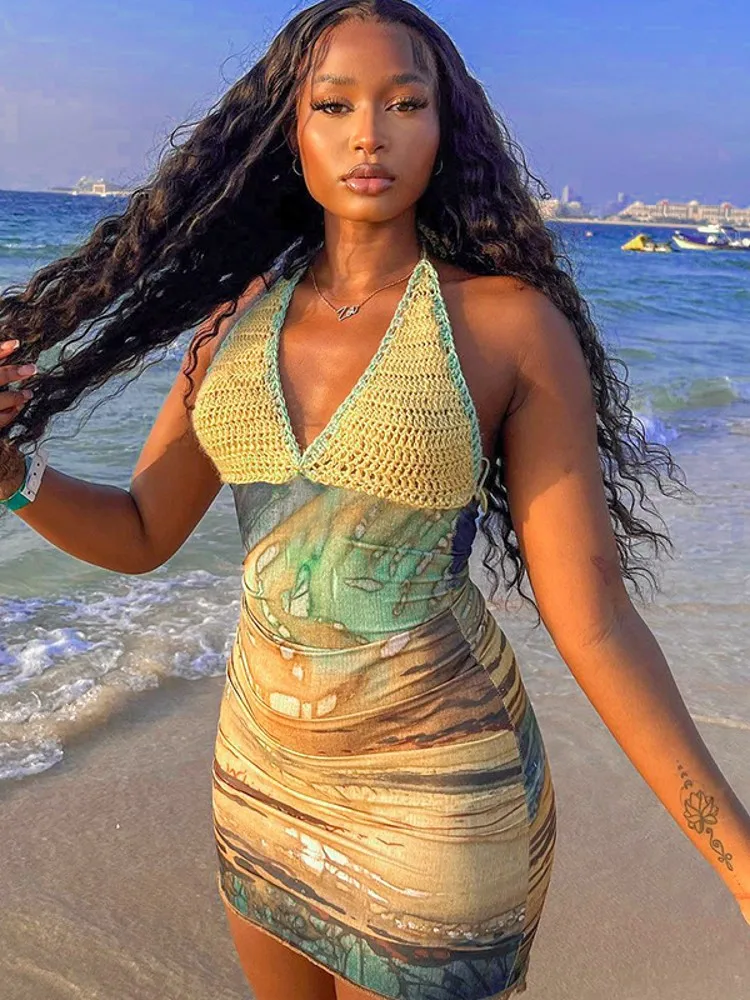 Summer Cover Ups Women Swimsuit Spaghetti Strap Robes Bathing Suit 2026 New Perspective Beach Holiday Mini Dresses Cover-Up
Summer Cover Ups Women Swimsuit Spaghetti Strap Robes Bathing Suit 2026 New Perspective Beach Holiday Mini Dresses Cover-Up