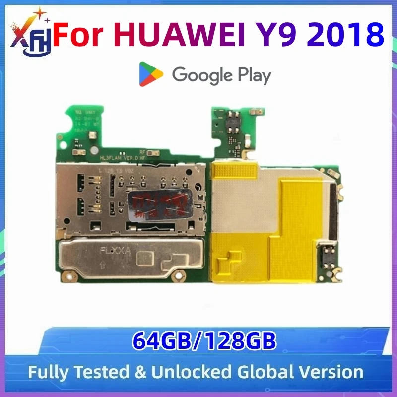 Модуль печатной платы материнской платы для Huawei Y9 2018, 64 ГБ, 128 ГБ ROM, полностью протестированная материнская плата, логическая плата, глобальная версия
Модуль печатной платы материнской платы для Huawei Y9 2018, 64 ГБ, 128 ГБ ROM, полностью протестированная материнская плата, логическая плата, глобальная версия