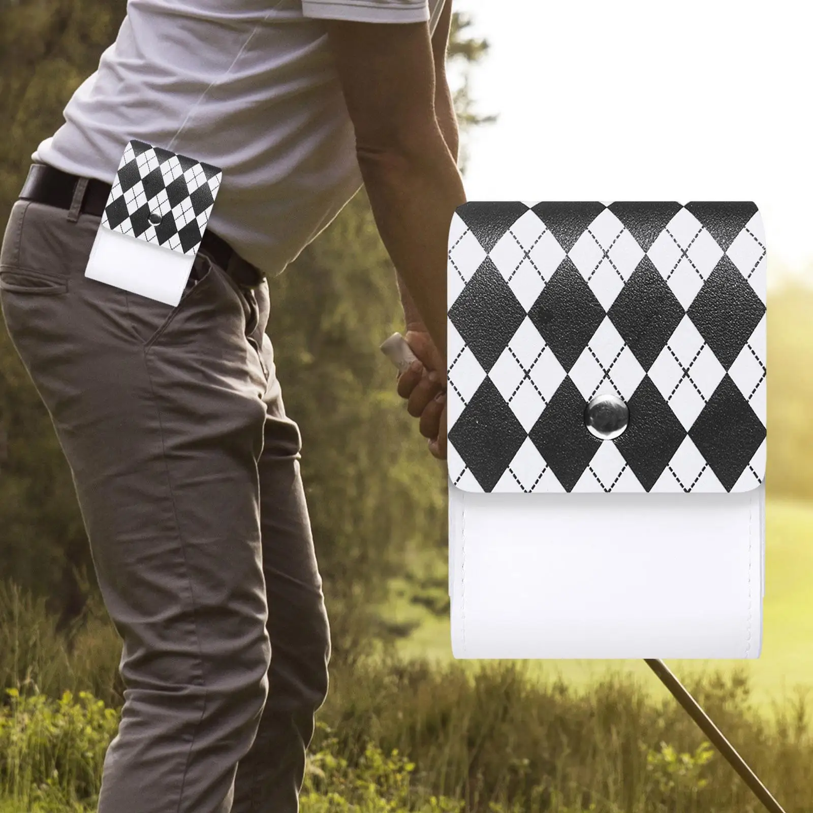 Golf Rangefinder Storage Case Sleek PU Leather Lightweight Waist Belt Pouch for Golf Balls and Rangefinder Protection
Golf Rangefinder Storage Case Sleek PU Leather Lightweight Waist Belt Pouch for Golf Balls and Rangefinder Protection