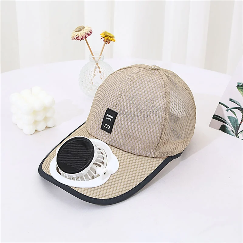 ABWZ-Breathable Mesh Sun Protection Cap Solar Charging Breathable Mesh Hat For All People Sun Protection Black
ABWZ-Breathable Mesh Sun Protection Cap Solar Charging Breathable Mesh Hat For All People Sun Protection Black