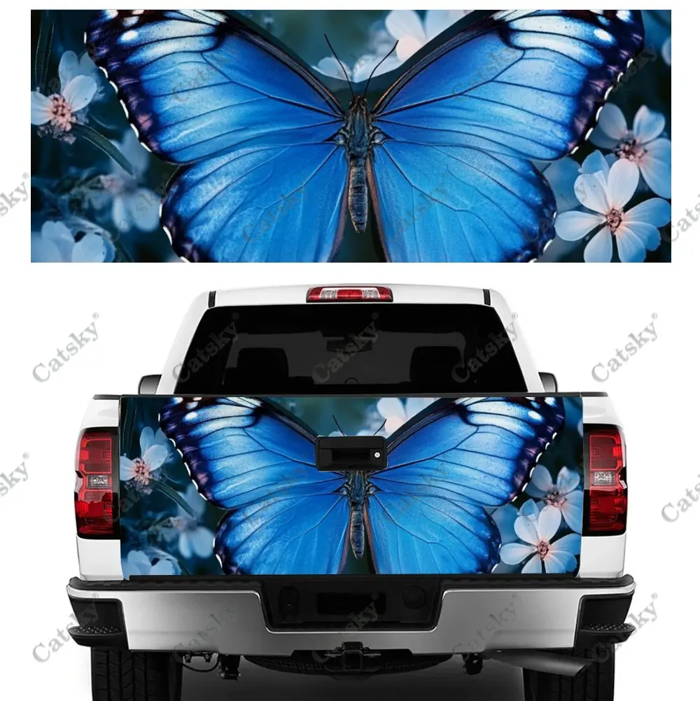 Flying Blue Butterfly Print Car Tail Trunk Protect Vinly Wrap Cover Decal Auto Accessories Hood Sticker for Off-road Pickup
Flying Blue Butterfly Print Car Tail Trunk Protect Vinly Wrap Cover Decal Auto Accessories Hood Sticker for Off-road Pickup
