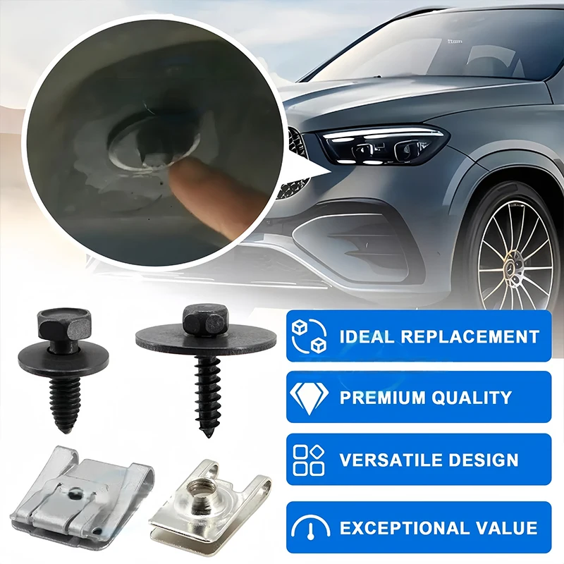 24PCS Clips Suitable For Mercedes Benz E-Class Engine Chassis Clip Screws Cover Rivets Car Interior Accessory Clip
24PCS Clips Suitable For Mercedes Benz E-Class Engine Chassis Clip Screws Cover Rivets Car Interior Accessory Clip