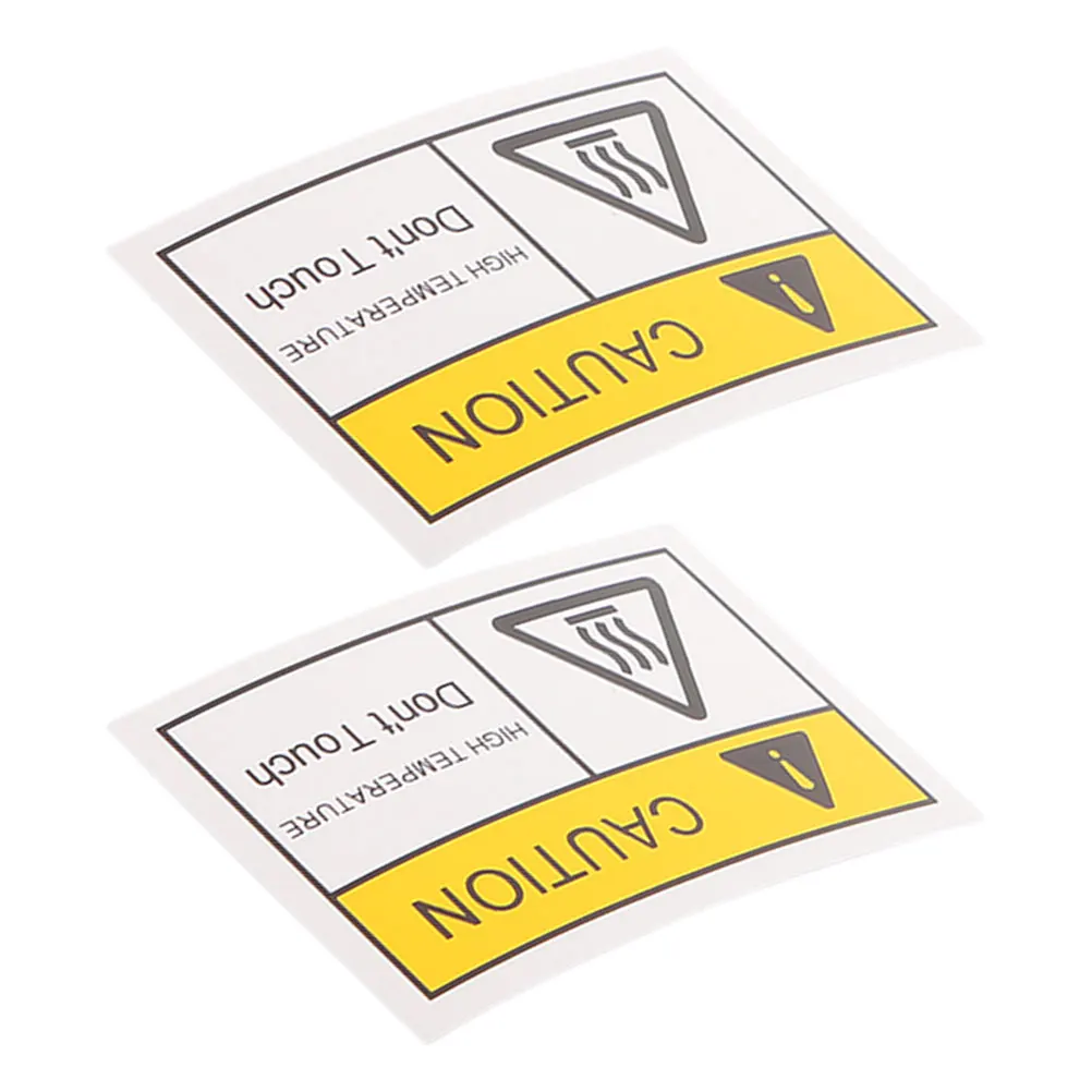 Caution Hot Surface Stickers High Temp Resistant Safety Warning Signs for Industrial Equipment Easy to Apply Do Not Touch
Caution Hot Surface Stickers High Temp Resistant Safety Warning Signs for Industrial Equipment Easy to Apply Do Not Touch