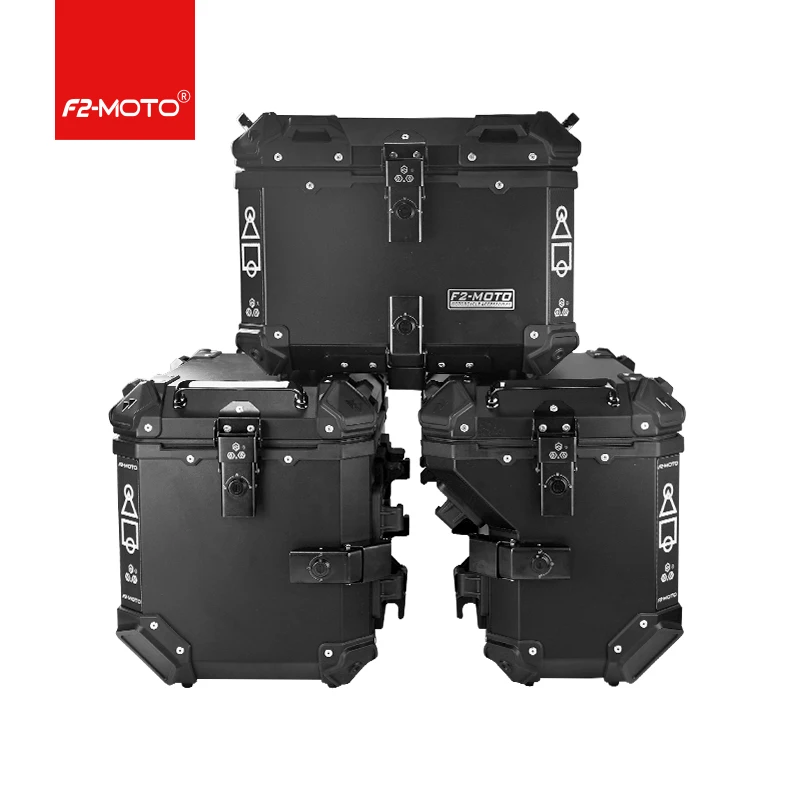 46L F2-MOTO Luggage Side Box Case Pair Waterproof Saddle Box For Motorcycle
46L F2-MOTO Luggage Side Box Case Pair Waterproof Saddle Box For Motorcycle