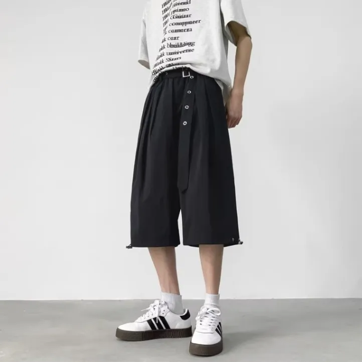 Summer Men's Retro Short Pants Straight Leg Wide Leg Trendy Brand Seven-Foot Pants Handsome Pants Big Size 250 Pounds
Summer Men's Retro Short Pants Straight Leg Wide Leg Trendy Brand Seven-Foot Pants Handsome Pants Big Size 250 Pounds