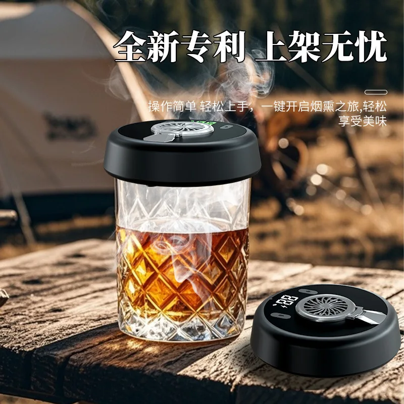 Whiskey Smoker Bar Mixer Cocktail Smoke Set Electric
Whiskey Smoker Bar Mixer Cocktail Smoke Set Electric