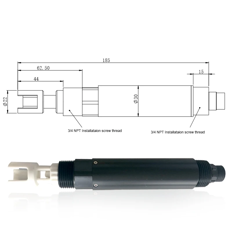 In stock New Online Salinity Monitoring Probe 0-70PSU RS485 Digital Salinity Sensor for Seawater Seaculture Industrial Water Ana
In stock New Online Salinity Monitoring Probe 0-70PSU RS485 Digital Salinity Sensor for Seawater Seaculture Industrial Water Ana