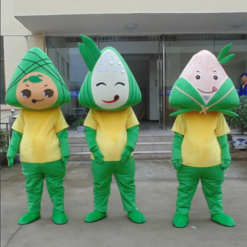 Rice Pudding Mascot Costume Dragon Boat Festival Walking Doll Suit for Halloween Christmas Fancy Party Stage Show
Rice Pudding Mascot Costume Dragon Boat Festival Walking Doll Suit for Halloween Christmas Fancy Party Stage Show