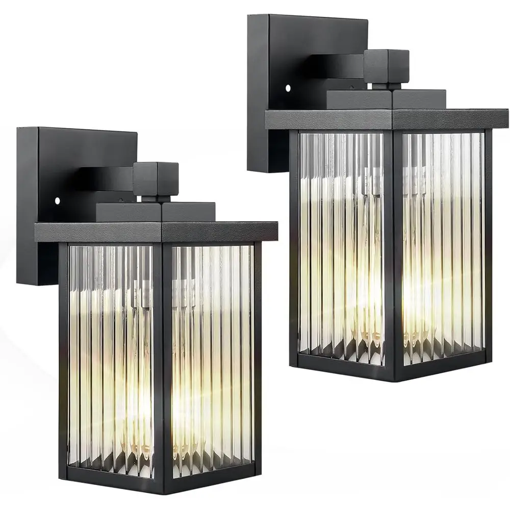 2-Pack ern armhouse Outdoor Wall Lights | IP65 Waterproo & All-Metal Build | Textured Tempered Glass or Sot, Elegant Glow | or P
2-Pack ern armhouse Outdoor Wall Lights | IP65 Waterproo & All-Metal Build | Textured Tempered Glass or Sot, Elegant Glow | or P