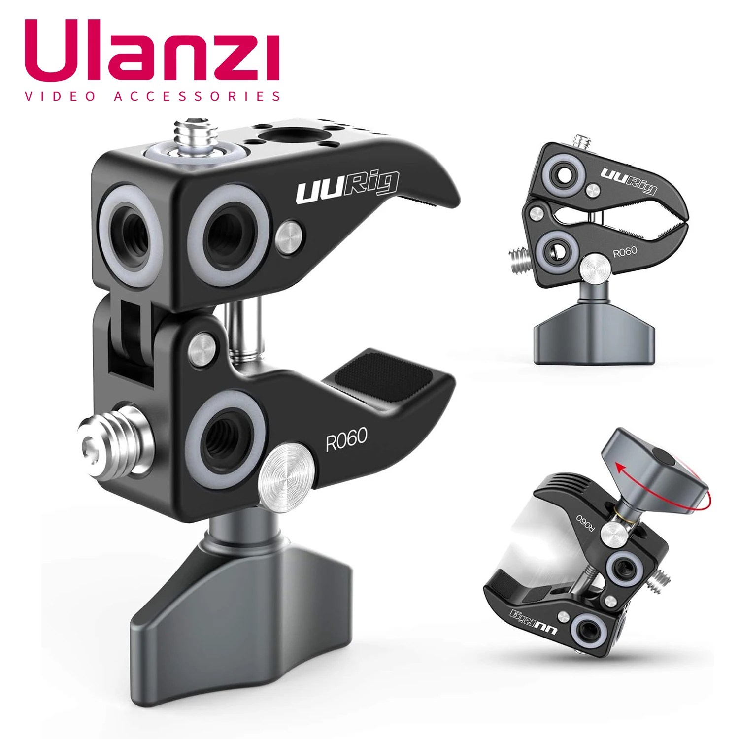 Ulanzi R060 камера Волшебная рукоятка с супер зажимом кронштейн для смартфона видеокамеры экшн-камеры зажимное крепление для планшета веб-камеры студийный комплект
Ulanzi R060 камера Волшебная рукоятка с супер зажимом кронштейн для смартфона видеокамеры экшн-камеры зажимное крепление для планшета веб-камеры студийный комплект