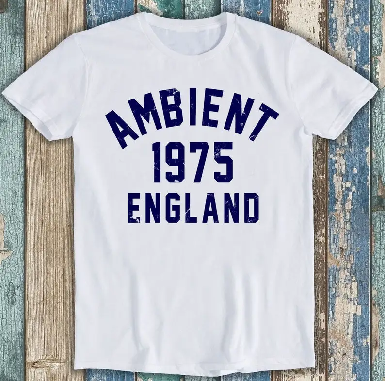 Ambient Music 1975 Brian Eno The Orb Synthesizer Limited Edition Best Seller Funny Meme Top Gift Tee T Shirt P1591
Ambient Music 1975 Brian Eno The Orb Synthesizer Limited Edition Best Seller Funny Meme Top Gift Tee T Shirt P1591