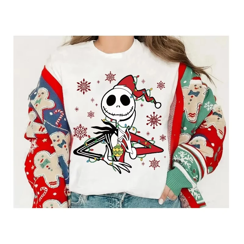 Disney The Nightmare Before Christmas Characters Xmas Lights Shirt Jack Skellington Sally Christmas Couple Disneyland Xmas Tee
Disney The Nightmare Before Christmas Characters Xmas Lights Shirt Jack Skellington Sally Christmas Couple Disneyland Xmas Tee