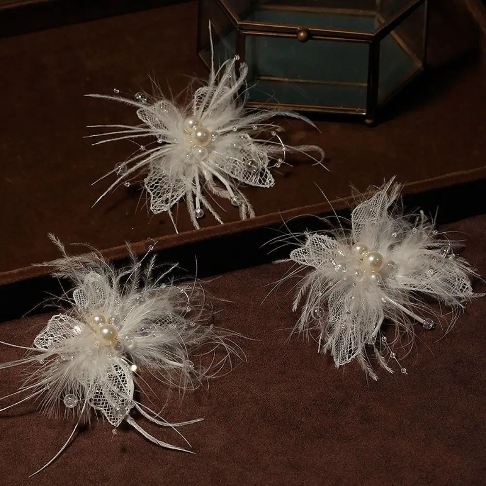 2PCS Elegant Exquisite Bridal Feather Hairpin Fairy Luxury Wedding Hair Jewelry Crystal Pearls Feather Butterfly Hair Clip Girls
2PCS Elegant Exquisite Bridal Feather Hairpin Fairy Luxury Wedding Hair Jewelry Crystal Pearls Feather Butterfly Hair Clip Girls