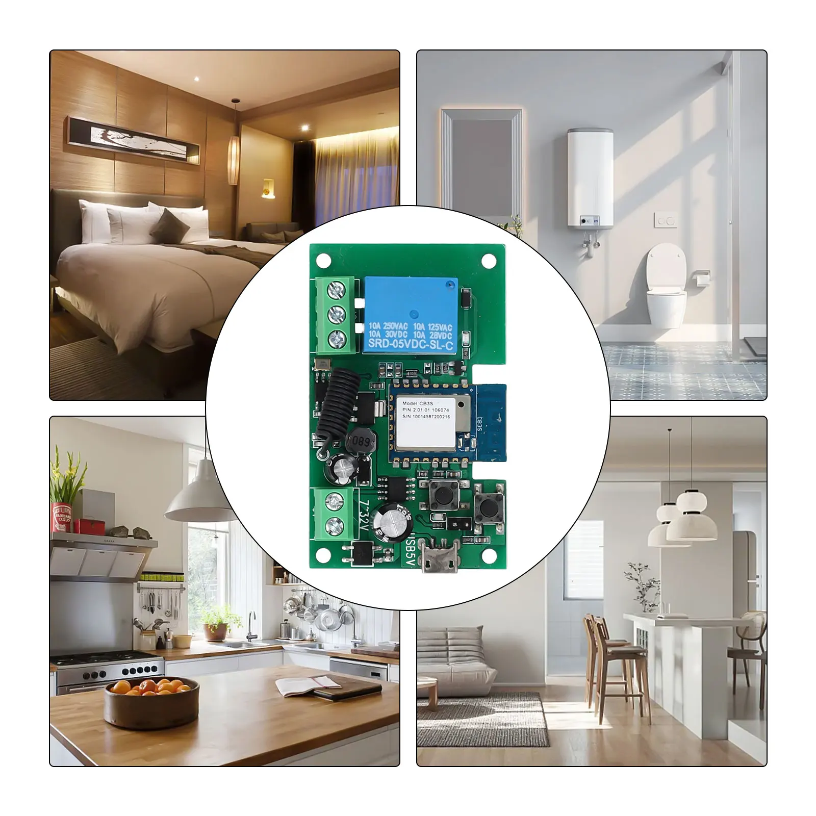Channel WiFi Smart Home Switch For For For remote Control of Electric Locks Seamless Integration with Smart Home Devices
Channel WiFi Smart Home Switch For For For remote Control of Electric Locks Seamless Integration with Smart Home Devices