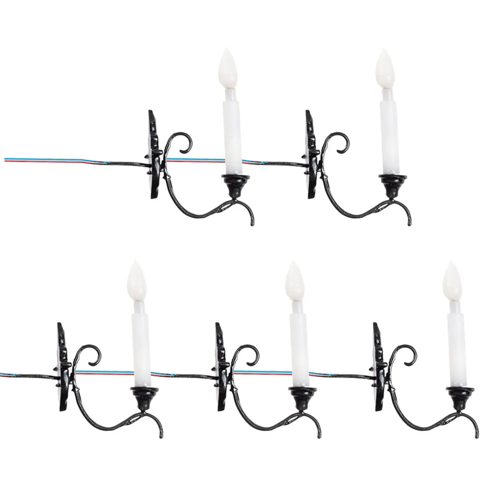 5Pcs Mini Wall Lamp Small Yard Lights for Mini House Interior Sand Table Decorative Lamp DIY Micro Landscape Accessories
5Pcs Mini Wall Lamp Small Yard Lights for Mini House Interior Sand Table Decorative Lamp DIY Micro Landscape Accessories