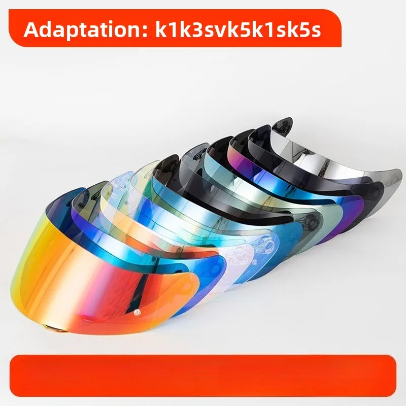 Motorcycle Helmet K1 Lens Adaptation K1 K3SV K5 K5S Helmet Model with Anti-fog Nail Buckle Sunscreen Lens
Motorcycle Helmet K1 Lens Adaptation K1 K3SV K5 K5S Helmet Model with Anti-fog Nail Buckle Sunscreen Lens