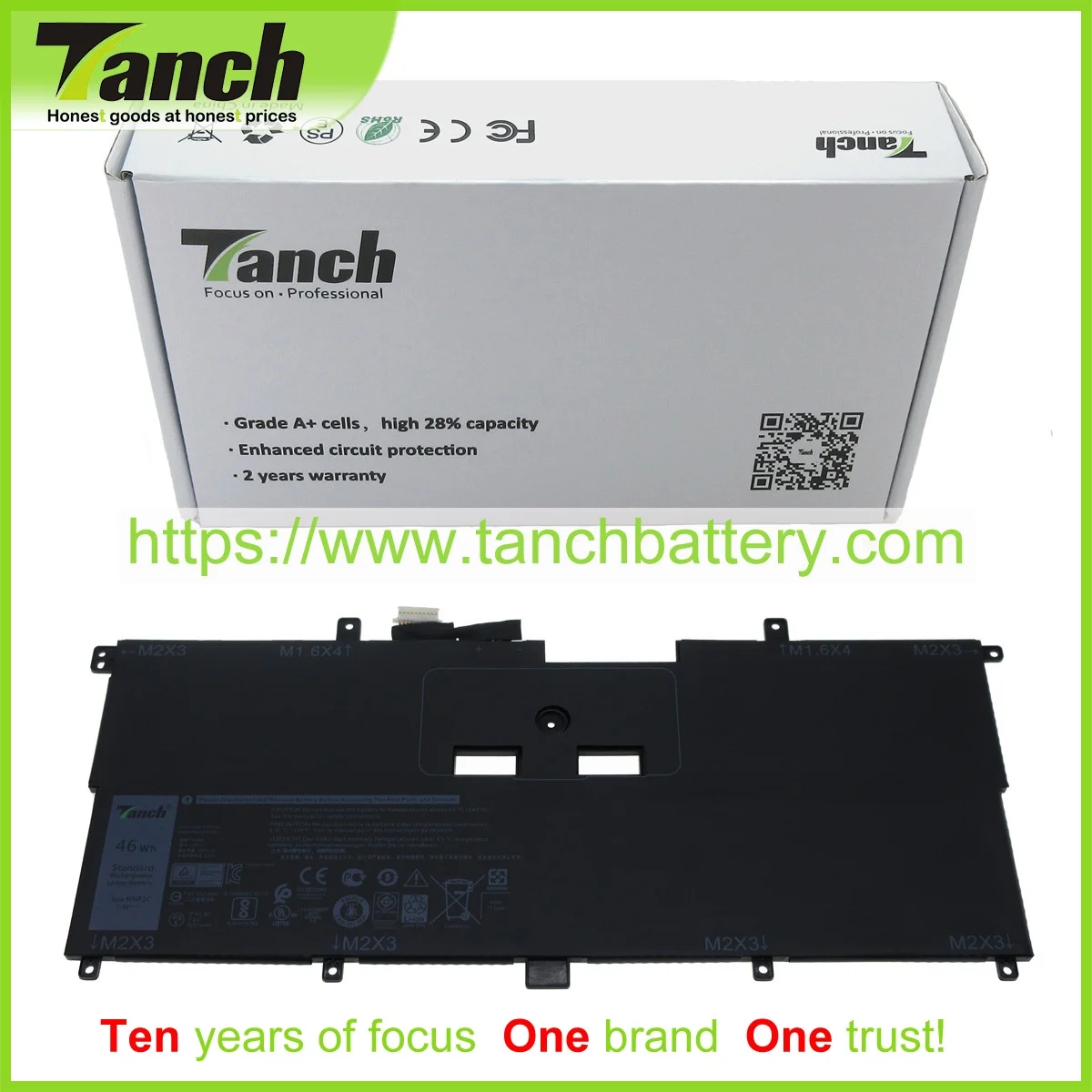 Tanch Laptop Batteries for DELL HMPFH NP0V3 13-9365-D5705TS 13-9365-D5505TS 13 9365 2-in-1 7.6V 4cell
Tanch Laptop Batteries for DELL HMPFH NP0V3 13-9365-D5705TS 13-9365-D5505TS 13 9365 2-in-1 7.6V 4cell