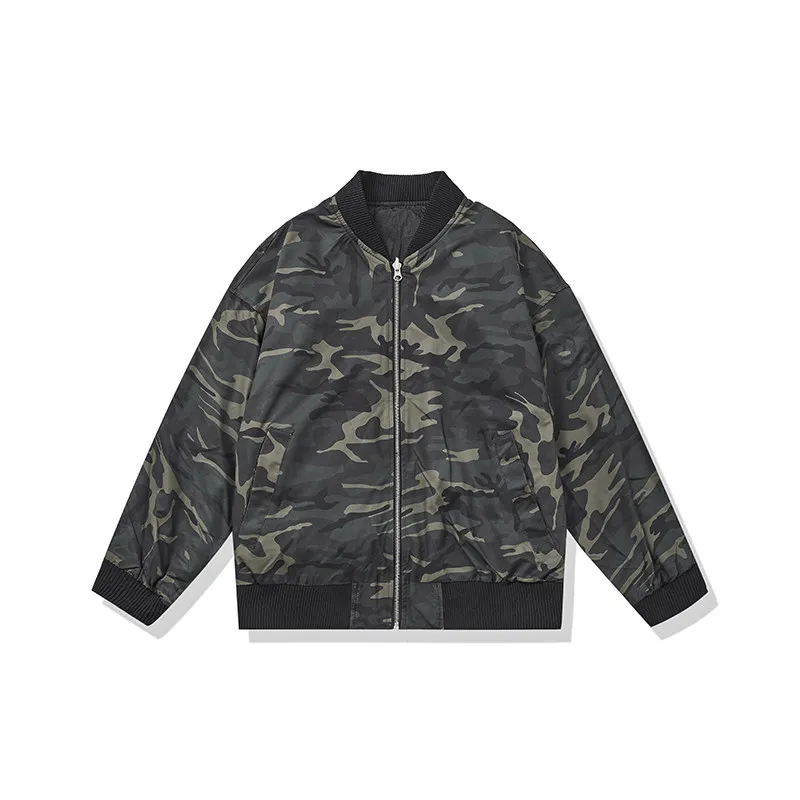 Double-Sided Wear Baseball Jaet Men's Loose Fit Casual Workwear Stand Collar Versatile Autumn New Arrival Faionable Nylon
Double-Sided Wear Baseball Jaet Men's Loose Fit Casual Workwear Stand Collar Versatile Autumn New Arrival Faionable Nylon