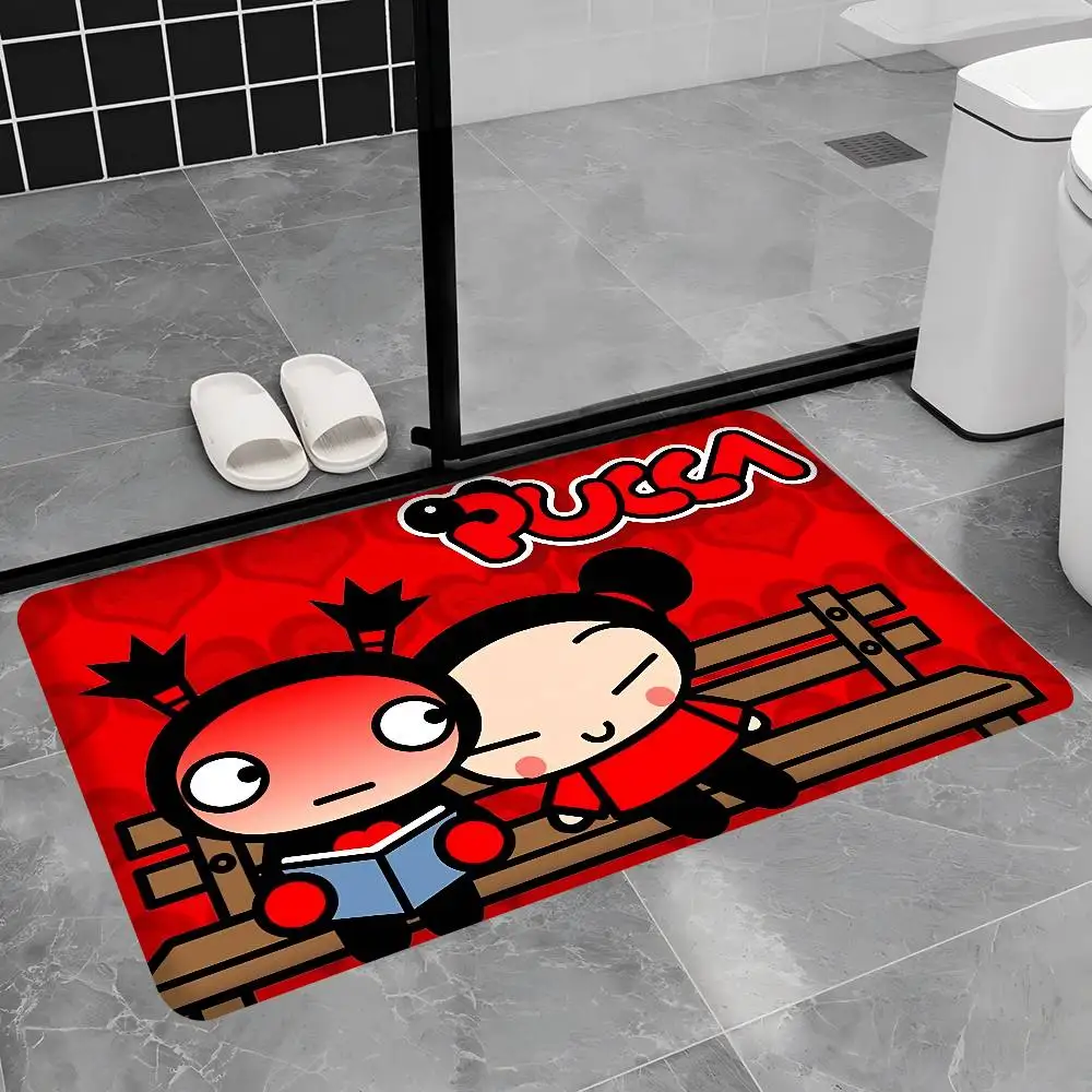 Популярный вырез P-PUCCA, анимационный ковер для прихожей, нескользящий коврик для прачечной, декор для стирки, балкон, детский коврик для гостиной, туалета
Популярный вырез P-PUCCA, анимационный ковер для прихожей, нескользящий коврик для прачечной, декор для стирки, балкон, детский коврик для гостиной, туалета