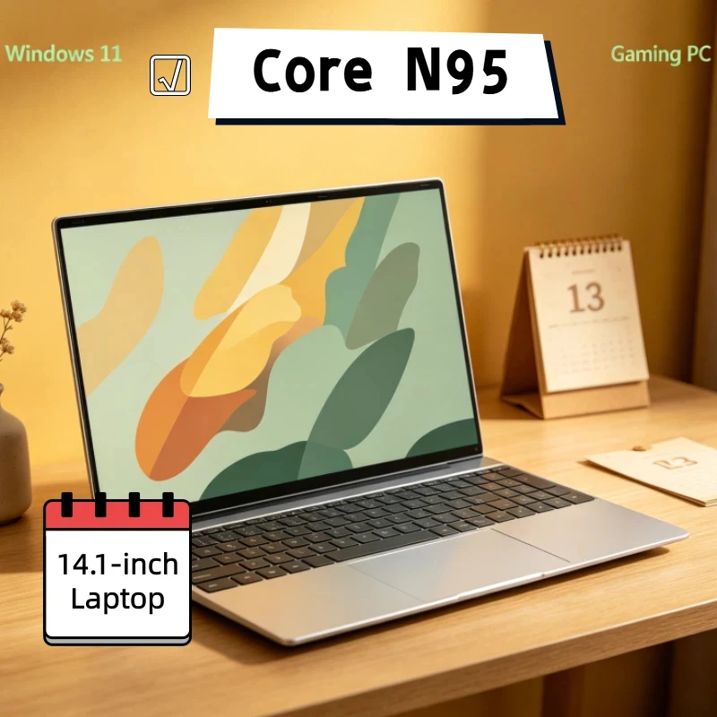 Backlit Keyboard Fingerprint Unlock Original 14.1" Laptop N95 FHD IPS Display 120 Hz Ultra-clear Screen 7500mAh 32GB/2TB SSD
Backlit Keyboard Fingerprint Unlock Original 14.1" Laptop N95 FHD IPS Display 120 Hz Ultra-clear Screen 7500mAh 32GB/2TB SSD