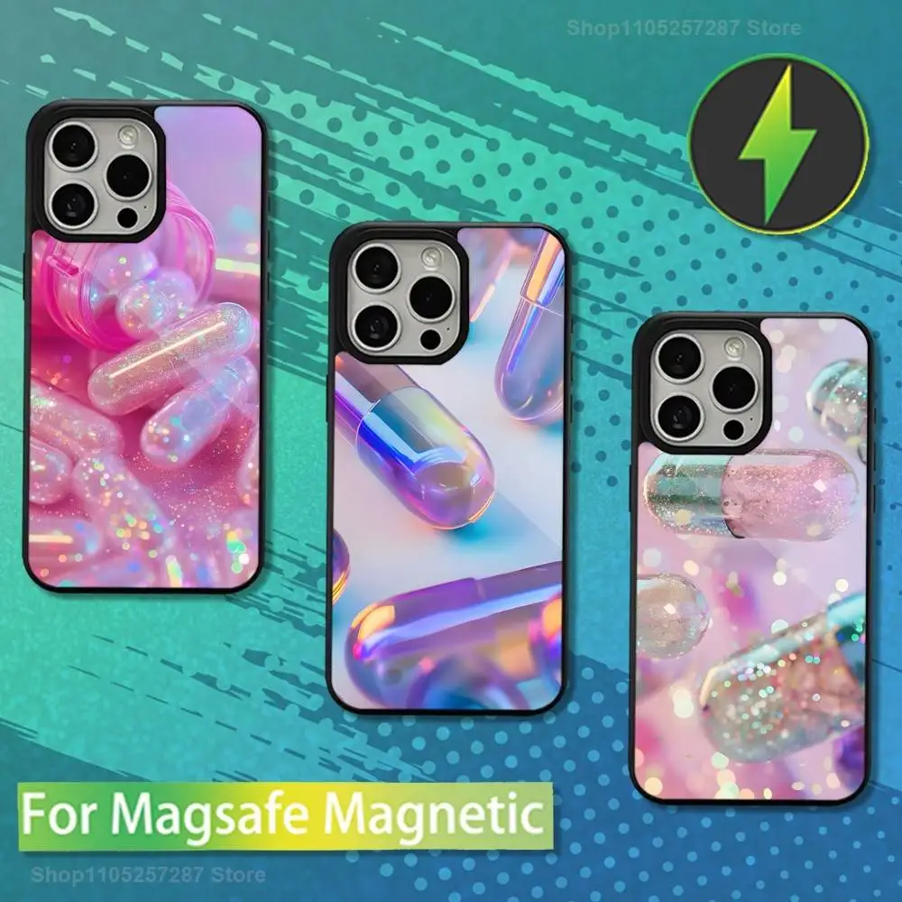Dream Art Pills Розовый для iPhone 12, Pro, 16, 15, Mini, 13,17, Max, 11,14, Plus, для Magsafe, магнитный чехол для беспроводной зарядки
Dream Art Pills Розовый для iPhone 12, Pro, 16, 15, Mini, 13,17, Max, 11,14, Plus, для Magsafe, магнитный чехол для беспроводной зарядки