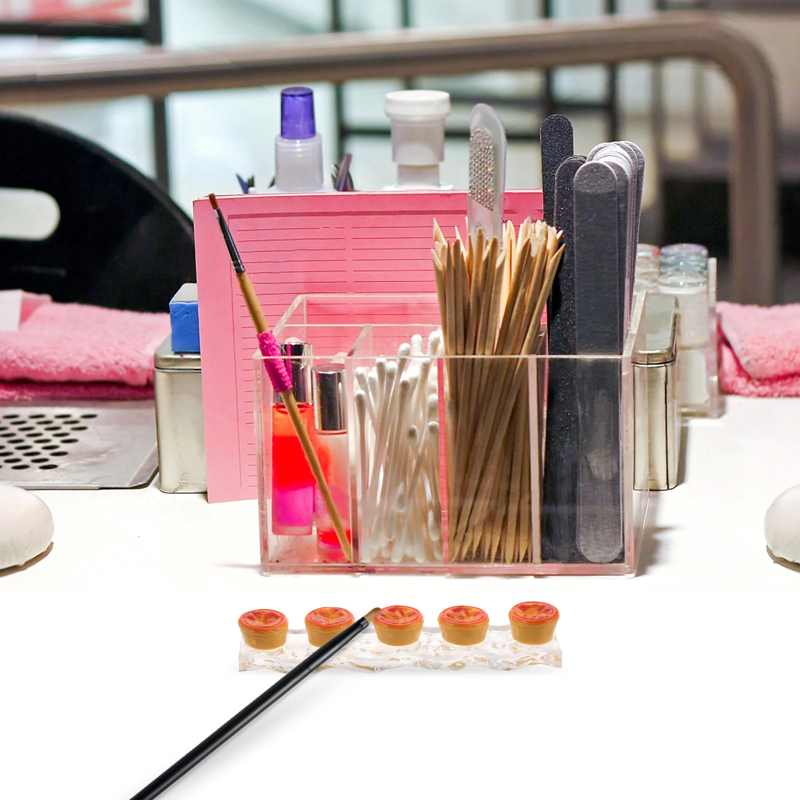 Egg Tart Manicure Pen Holder Acrylic Storage Brush Stand Funny Nail Brushes Creative Display Organizer
Egg Tart Manicure Pen Holder Acrylic Storage Brush Stand Funny Nail Brushes Creative Display Organizer