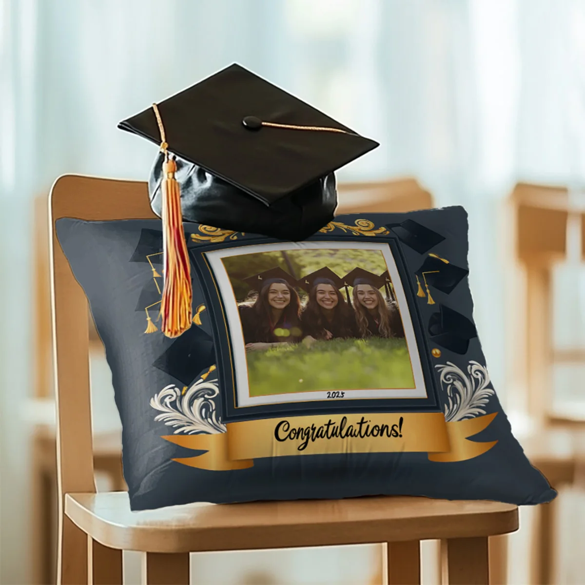 Наволочка для фотографий на выпускной сезон на заказ, идеально подходит для дней рождения, подарков, диванов, наволочек, декор из полиэфирного волокна 
Наволочка для фотографий на выпускной сезон на заказ, идеально подходит для дней рождения, подарков, диванов, наволочек, декор из полиэфирного волокна