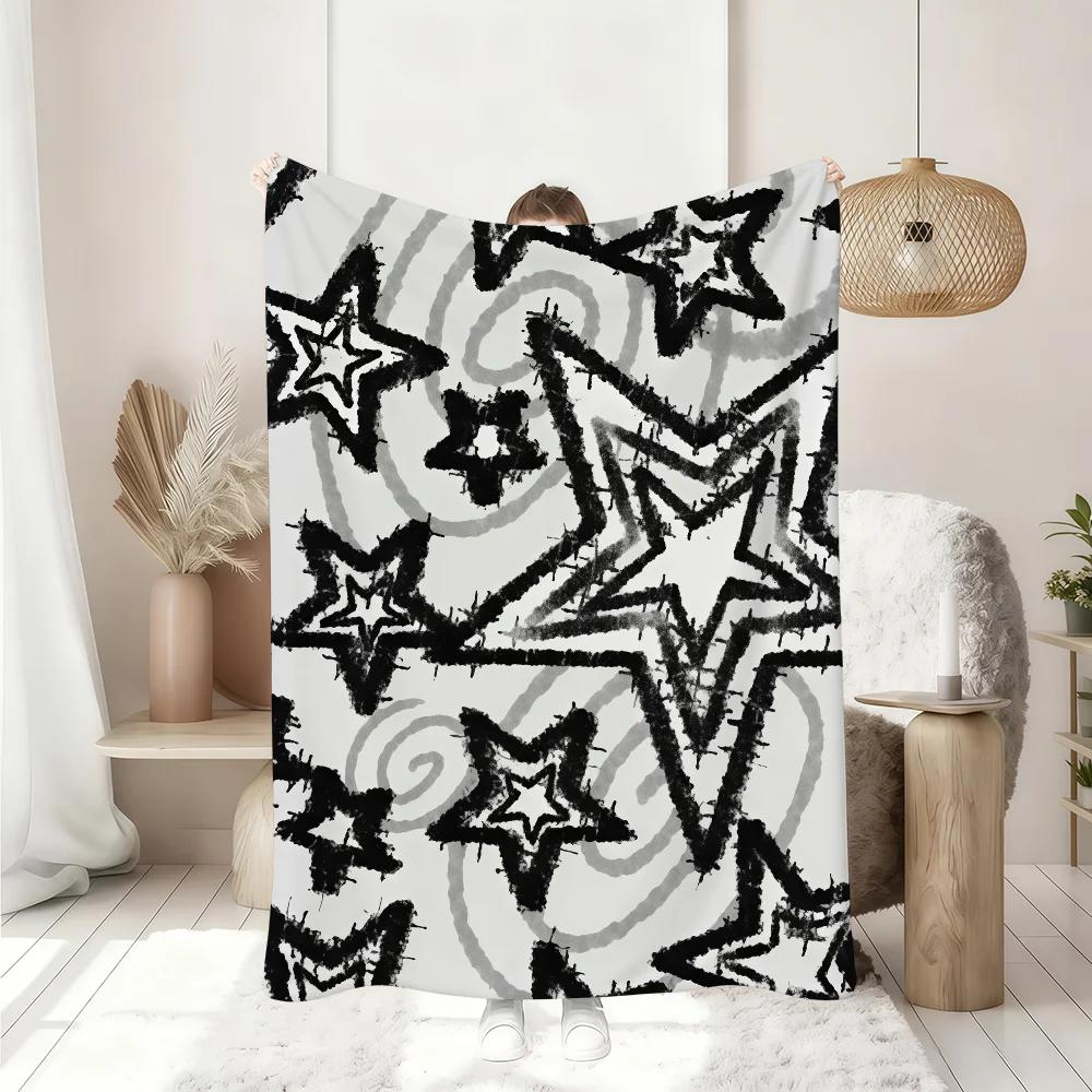 Fun star pattern Blanket Soft Throw Blanket for Home Bedroom Bed Sofa Picnic Travel Office Rest Cover Blanket Gift
Fun star pattern Blanket Soft Throw Blanket for Home Bedroom Bed Sofa Picnic Travel Office Rest Cover Blanket Gift