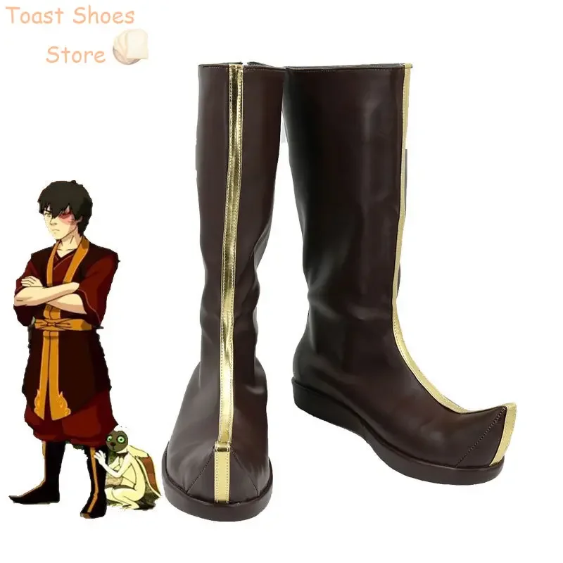 Prince Zuko anime cosplay shoes PU leather cosplay shoes Halloween boots cosplay costume props
Prince Zuko anime cosplay shoes PU leather cosplay shoes Halloween boots cosplay costume props