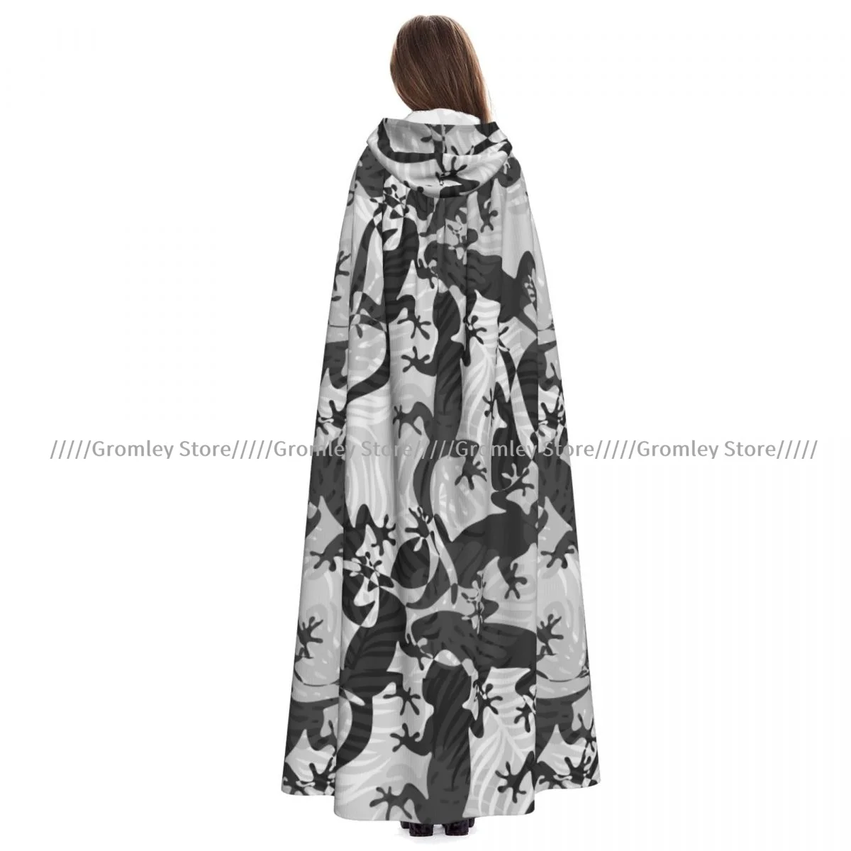 Средневековый плащ для косплея, пальто с капюшоном, абстрактные тропические ящерицы и пальмовые листья, накидка, длинный плащ, плащ волшебника
Средневековый плащ для косплея, пальто с капюшоном, абстрактные тропические ящерицы и пальмовые листья, накидка, длинный плащ, плащ волшебника