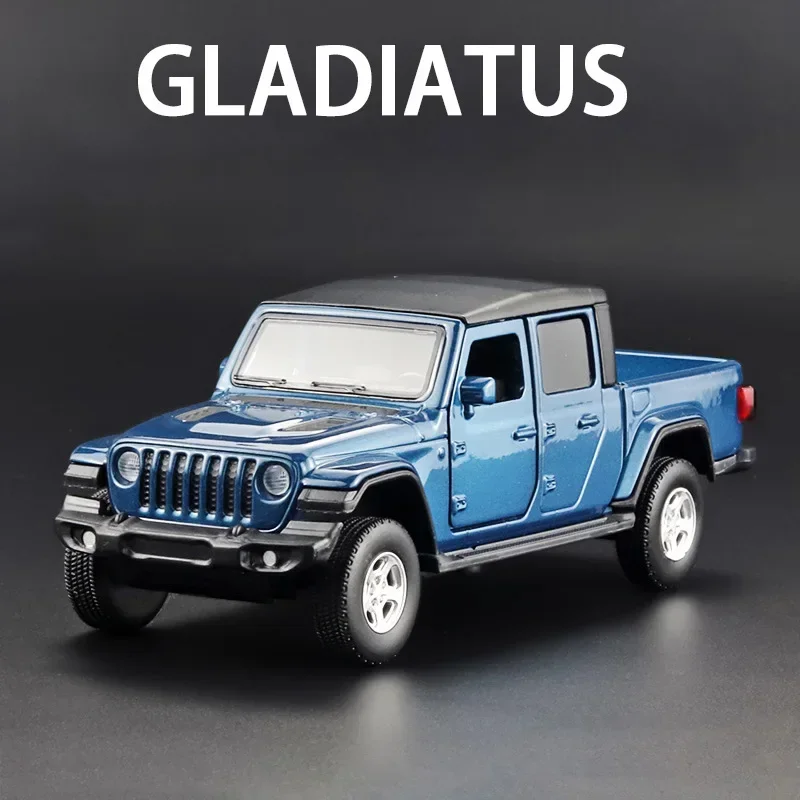 1:36 Jeep Gladiator Sahara Wrangler Пикап из сплава, модель автомобиля, литье под давлением, металлические автомобили, игрушечная модель автомобиля, коллекция, детский подарок F104
1:36 Jeep Gladiator Sahara Wrangler Пикап из сплава, модель автомобиля, литье под давлением, металлические автомобили, игрушечная модель автомобиля, коллекция, детский подарок F104