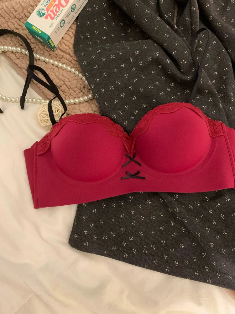 Hot Sale Lace Push Up Bra Thick Padded Small Bust No Gap Anti Sagging Side Support Comfort Women Underwear
Hot Sale Lace Push Up Bra Thick Padded Small Bust No Gap Anti Sagging Side Support Comfort Women Underwear