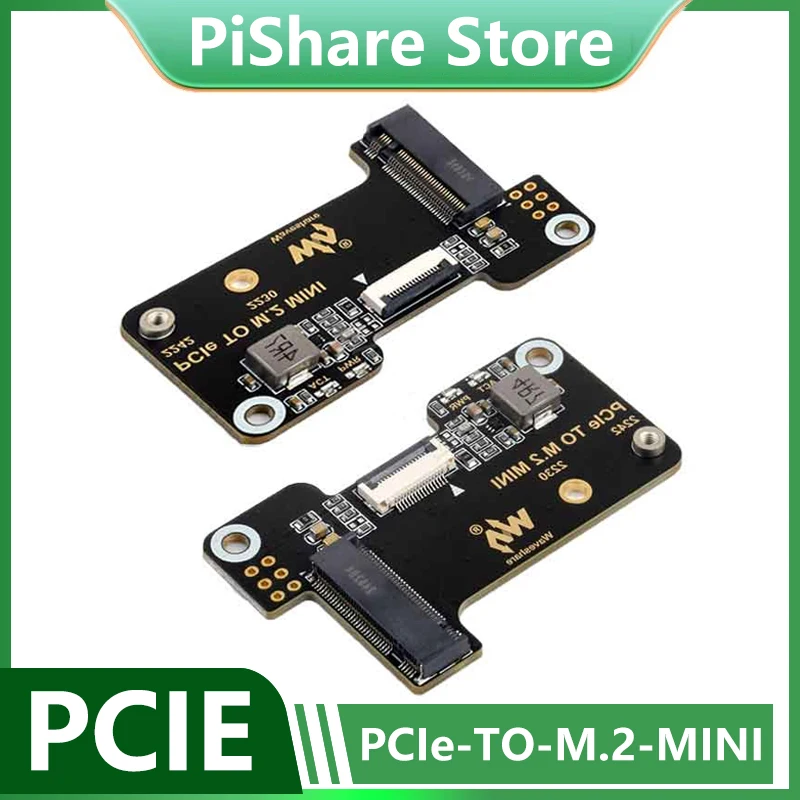 Raspberry Pi5 PCIe TO M.2 MINI Support Gen2 and Gen3 SSD Compatible 2230 2242 for Raspberry Pi 5
Raspberry Pi5 PCIe TO M.2 MINI Support Gen2 and Gen3 SSD Compatible 2230 2242 for Raspberry Pi 5