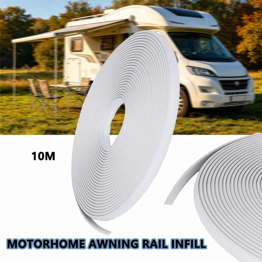 10m Caravan Awning Rail Trim Strip, Sunshade Guide Rail Decorative Strip For Motorhome Vehicles
10m Caravan Awning Rail Trim Strip, Sunshade Guide Rail Decorative Strip For Motorhome Vehicles