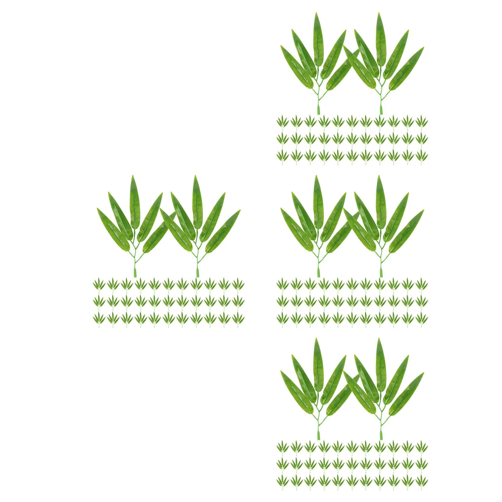 240 pcs Realistic Faux Bamboo Leaves For Crafts Artificial Bamboo Leaf Stems Home Decor Wedding, Party Decorations Lifelike Sim
240 pcs Realistic Faux Bamboo Leaves For Crafts Artificial Bamboo Leaf Stems Home Decor Wedding, Party Decorations Lifelike Sim