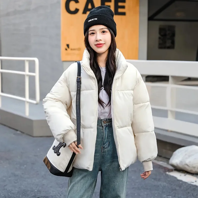 Fashion Cotton-Padded Jacket Female 2026 Loose Short Down Coat Women Parkas Korean Thick Outwear Slim Temperament Overwear Lady
Fashion Cotton-Padded Jacket Female 2026 Loose Short Down Coat Women Parkas Korean Thick Outwear Slim Temperament Overwear Lady