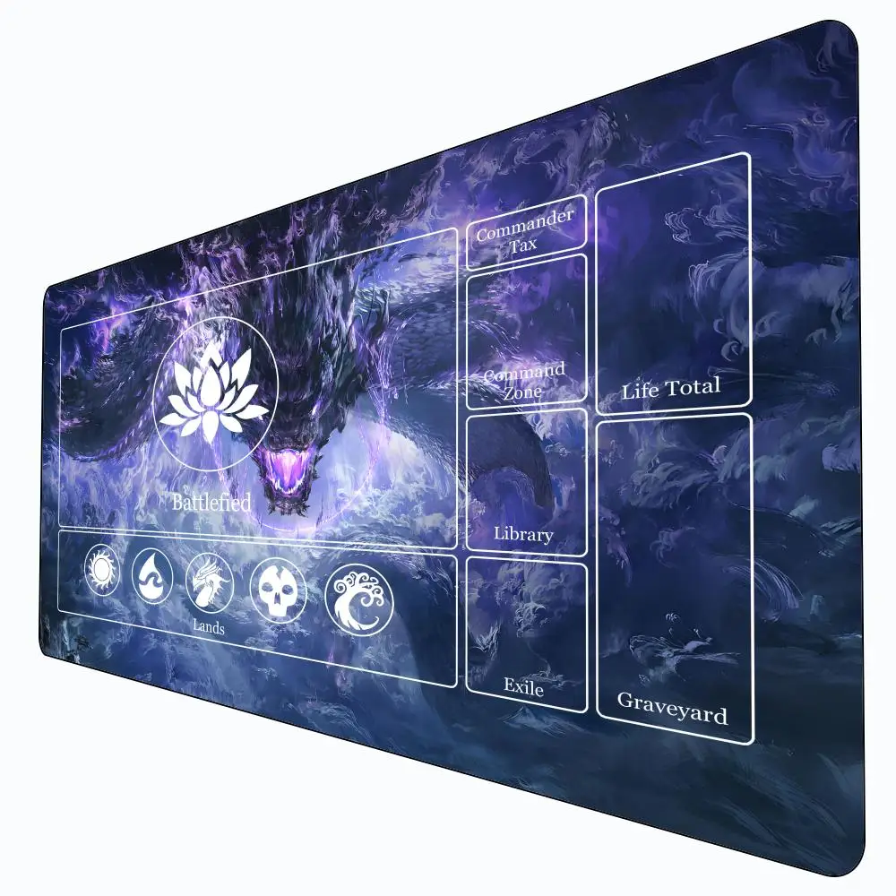 Purple Thunder Dragon Mouse Pad Card Game Mat Large Computer Office Mousepad Non-slip for MTG DTCG CCG RPG Trading Card Deskmats
Purple Thunder Dragon Mouse Pad Card Game Mat Large Computer Office Mousepad Non-slip for MTG DTCG CCG RPG Trading Card Deskmats