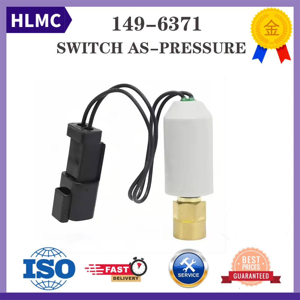 Replacement 149-6371 1496371 Pressure Sensor Switch for Loader 953D 953K 963D 963K 973 Skidder 525D 535D 545D 555D
Replacement 149-6371 1496371 Pressure Sensor Switch for Loader 953D 953K 963D 963K 973 Skidder 525D 535D 545D 555D